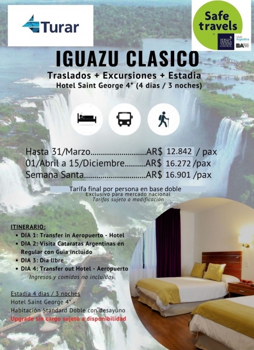 Paquete Iguazu Clasico